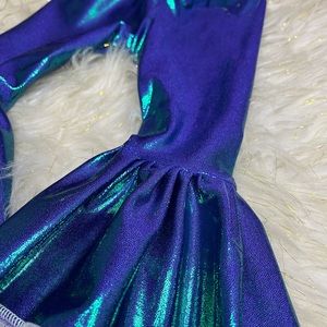 Blue/Green Bell Bottoms Nb/6 Month